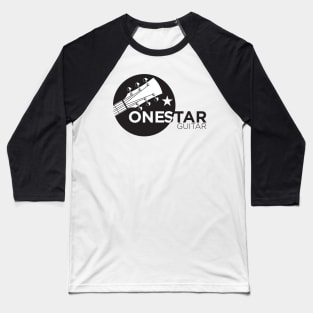 One Star Guitar Baseball T-Shirt